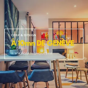  Appartamento Le Chatelet- Parking Gratuit - Cosy Et Design - à 10 Mn De Geneve Francia